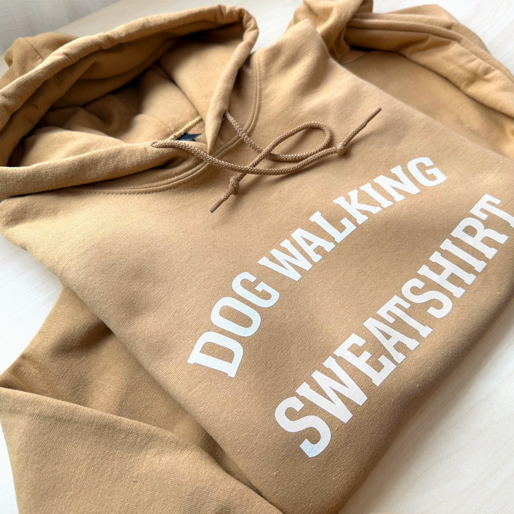 Dog Walking Sweatshirt – Cozy Unisex Hoodie for Dog Lovers