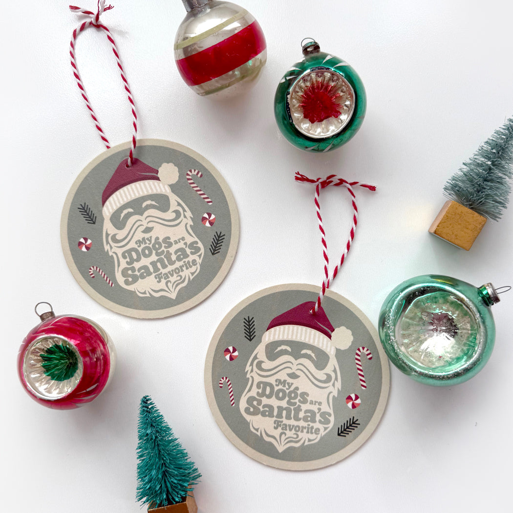 My Dog Is Santa’s Favorite – Dog-Themed Christmas Ornament