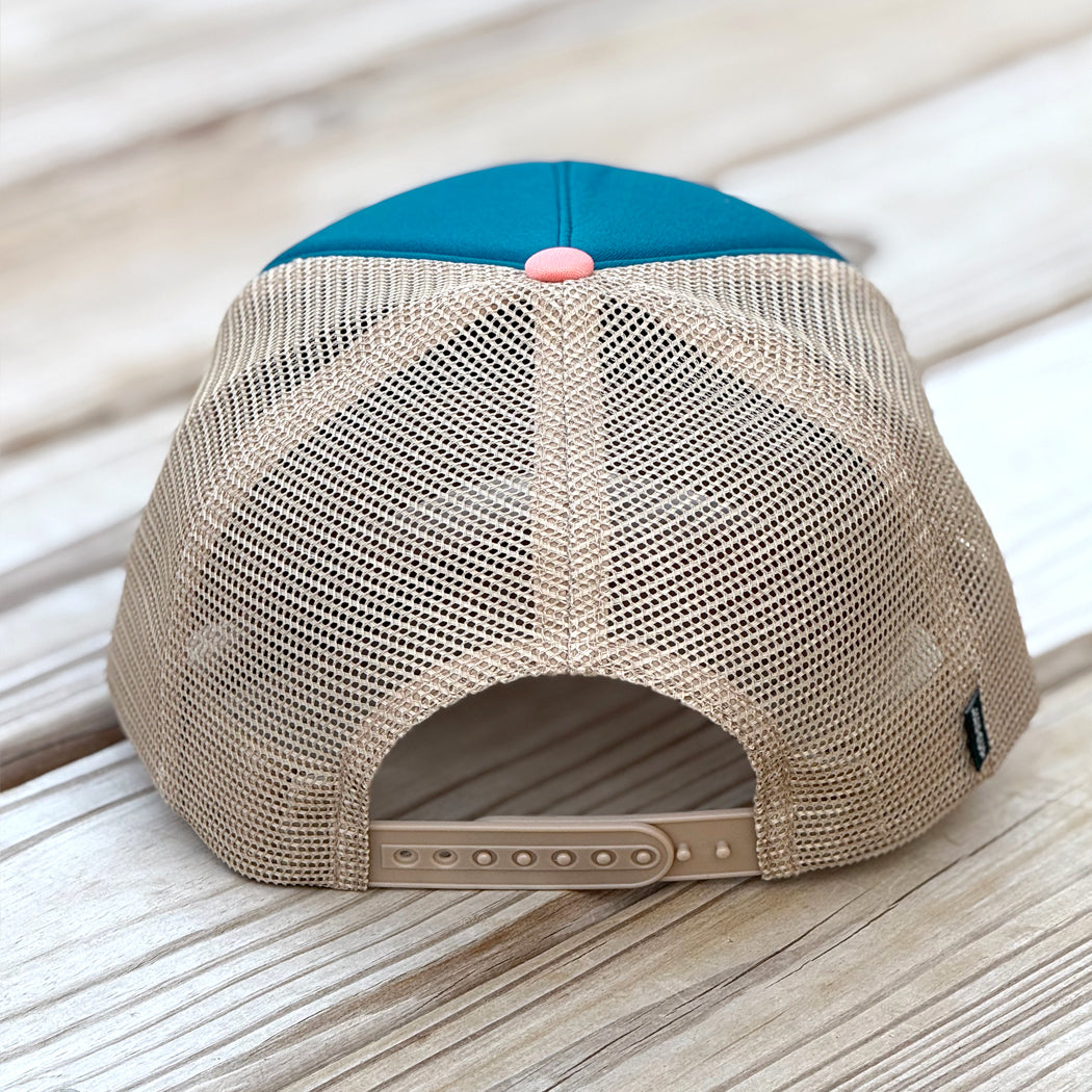 Adjustable snapback closure for a comfortable and customizable fit on dog lover hat