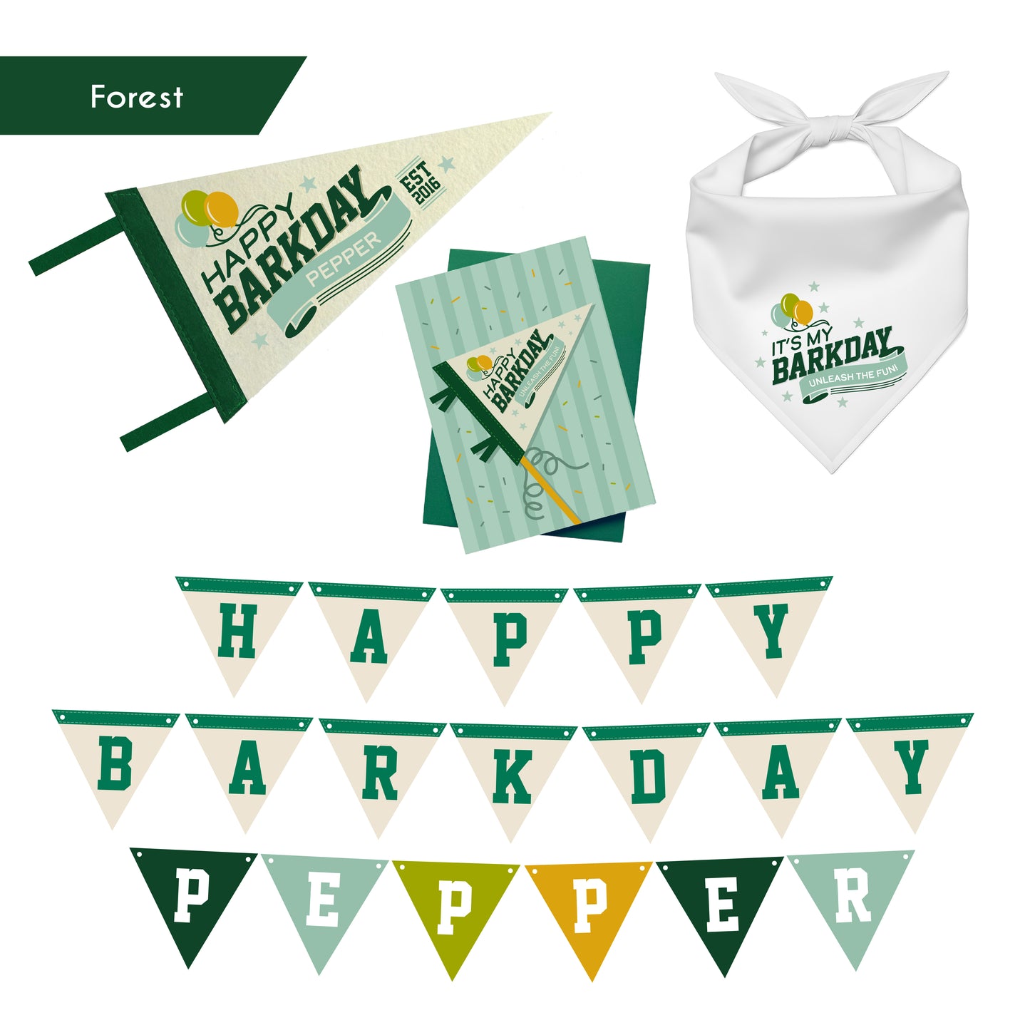 Happy Barkday Party Pack