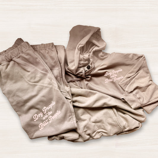 SALE: Dog People are the Best People Hoodie & Jogger Set