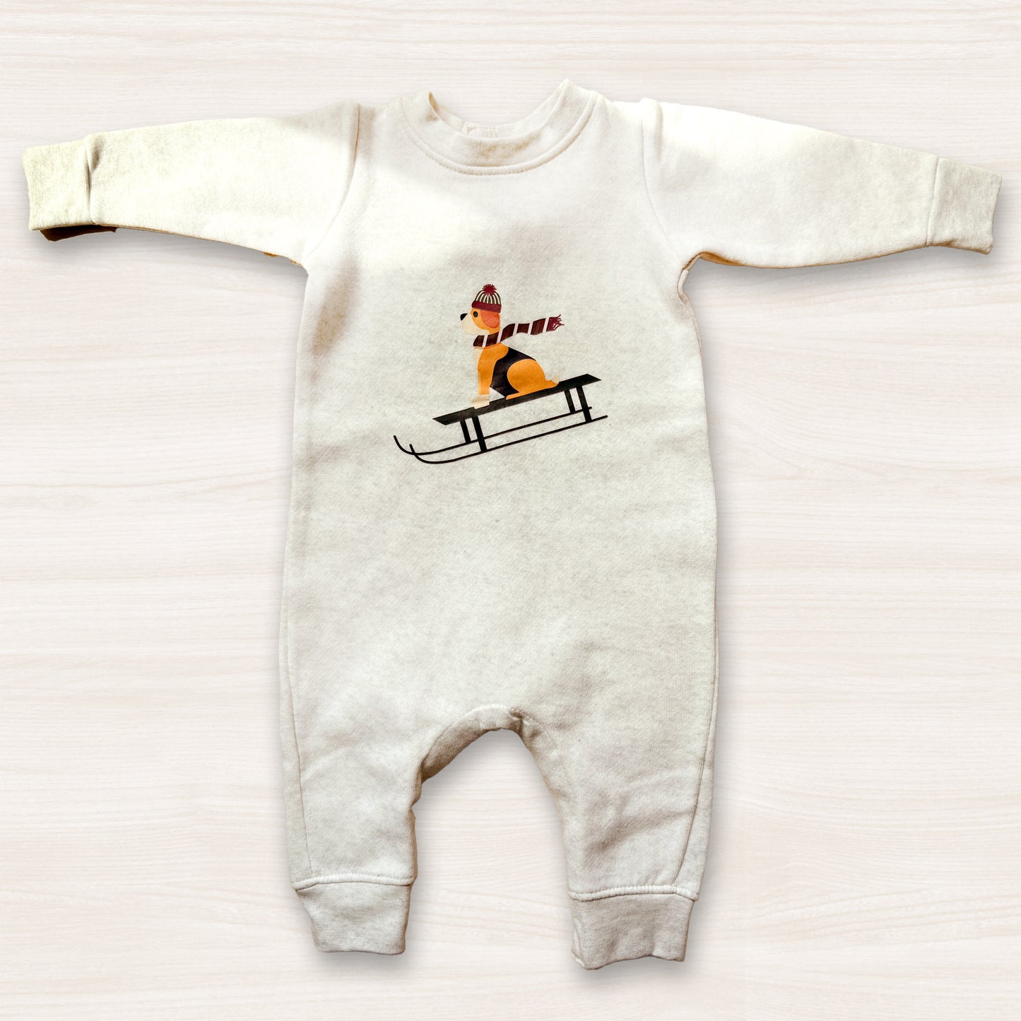 SALE: Dog Sledding Baby Bodysuit