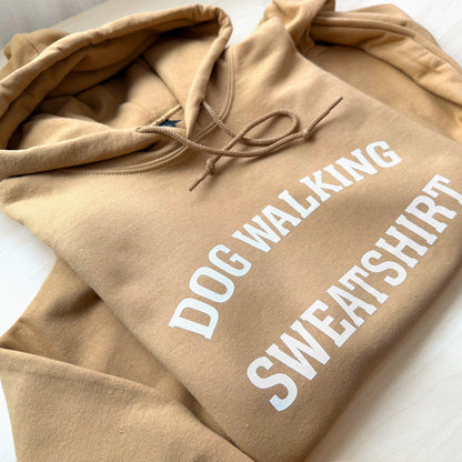 Dog Walking Sweatshirt – Cozy Unisex Hoodie for Dog Lovers