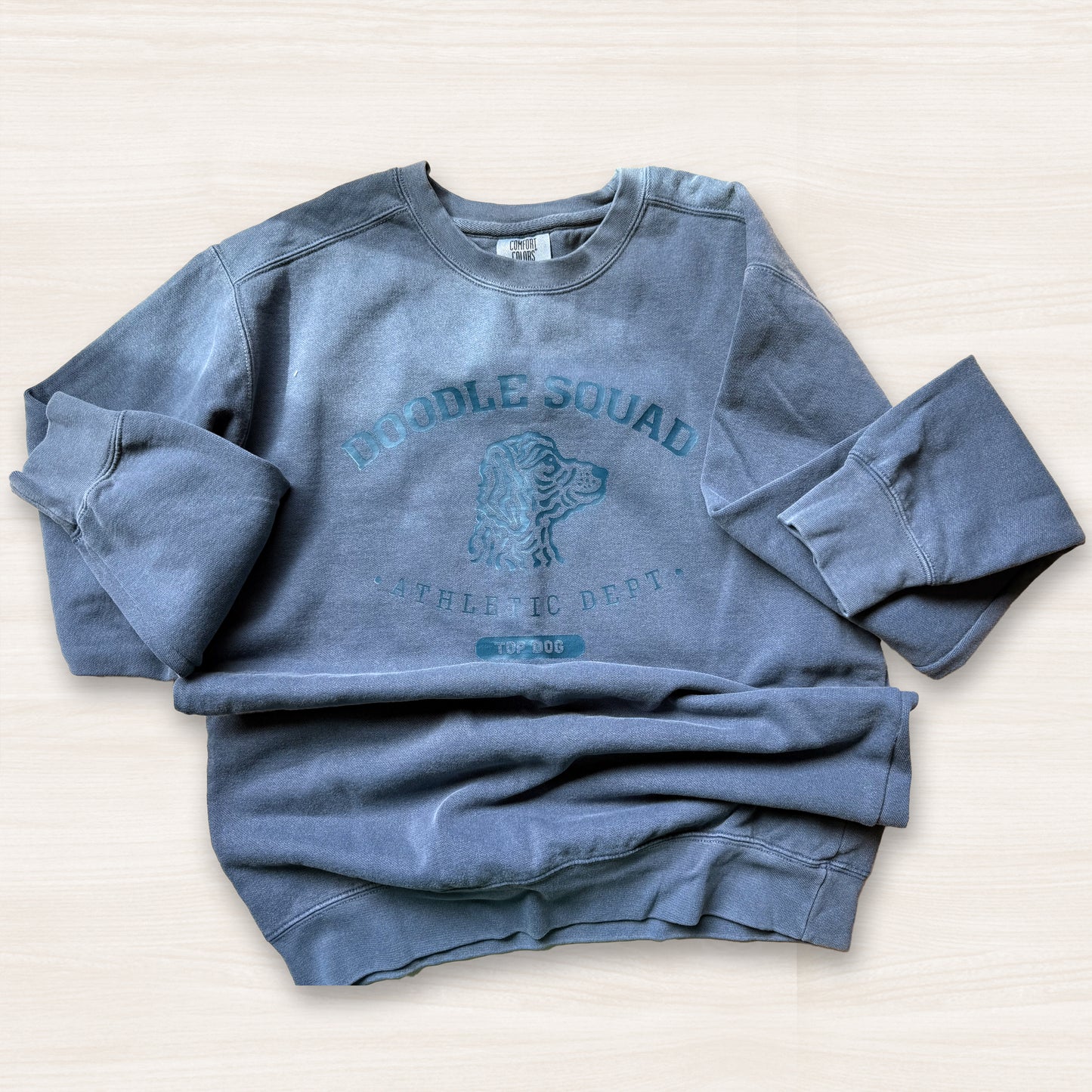 SALE: Doodle Squad Sweatshirt Dark Blue