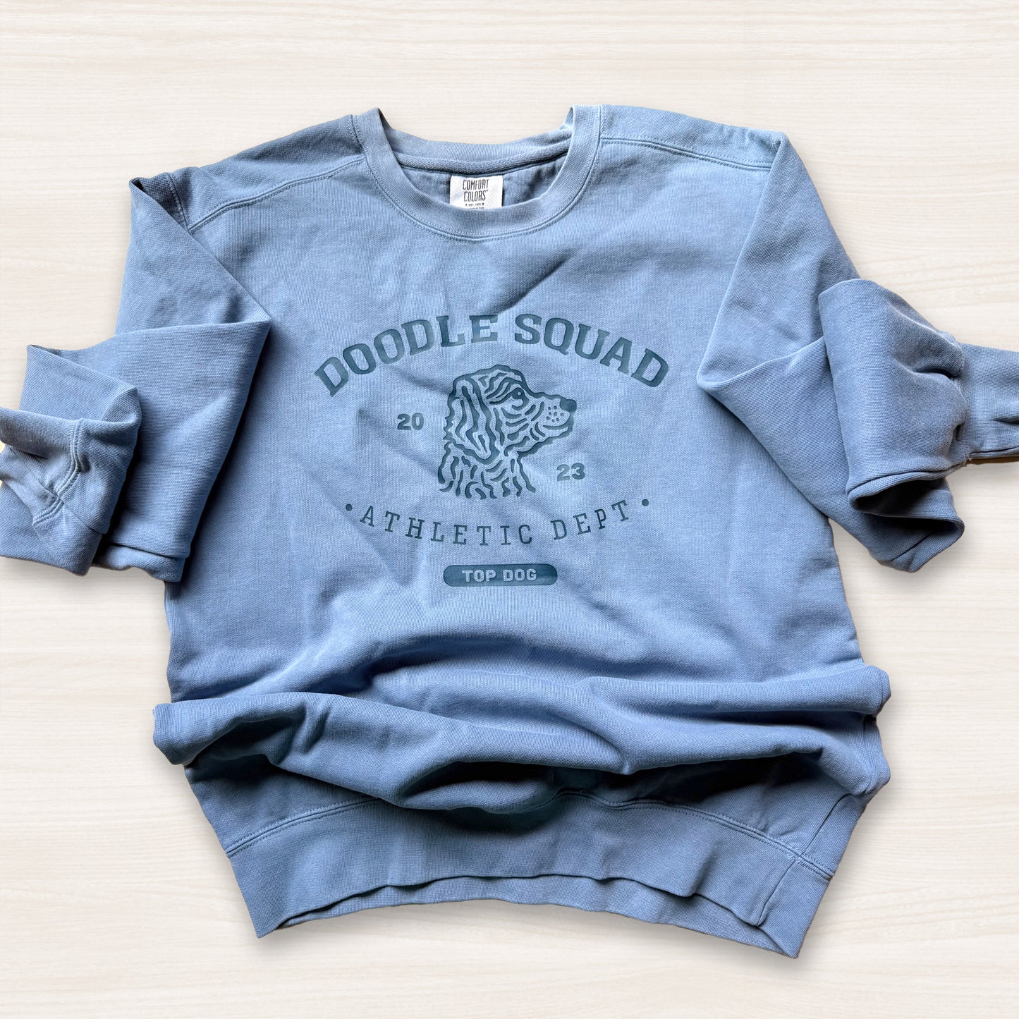 SALE: Doodle Squad Sweatshirt Light Blue 2023