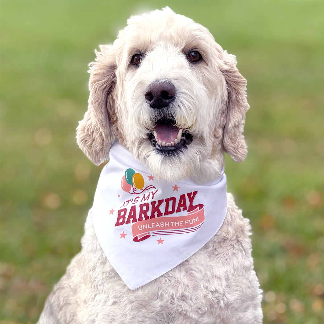 Happy Barkday Dog Bandana – Dog Birthday