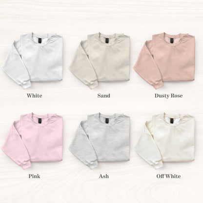 Personalized Dog Name Sweatshirt | Custom Woof Heart Sleeve Crewneck
