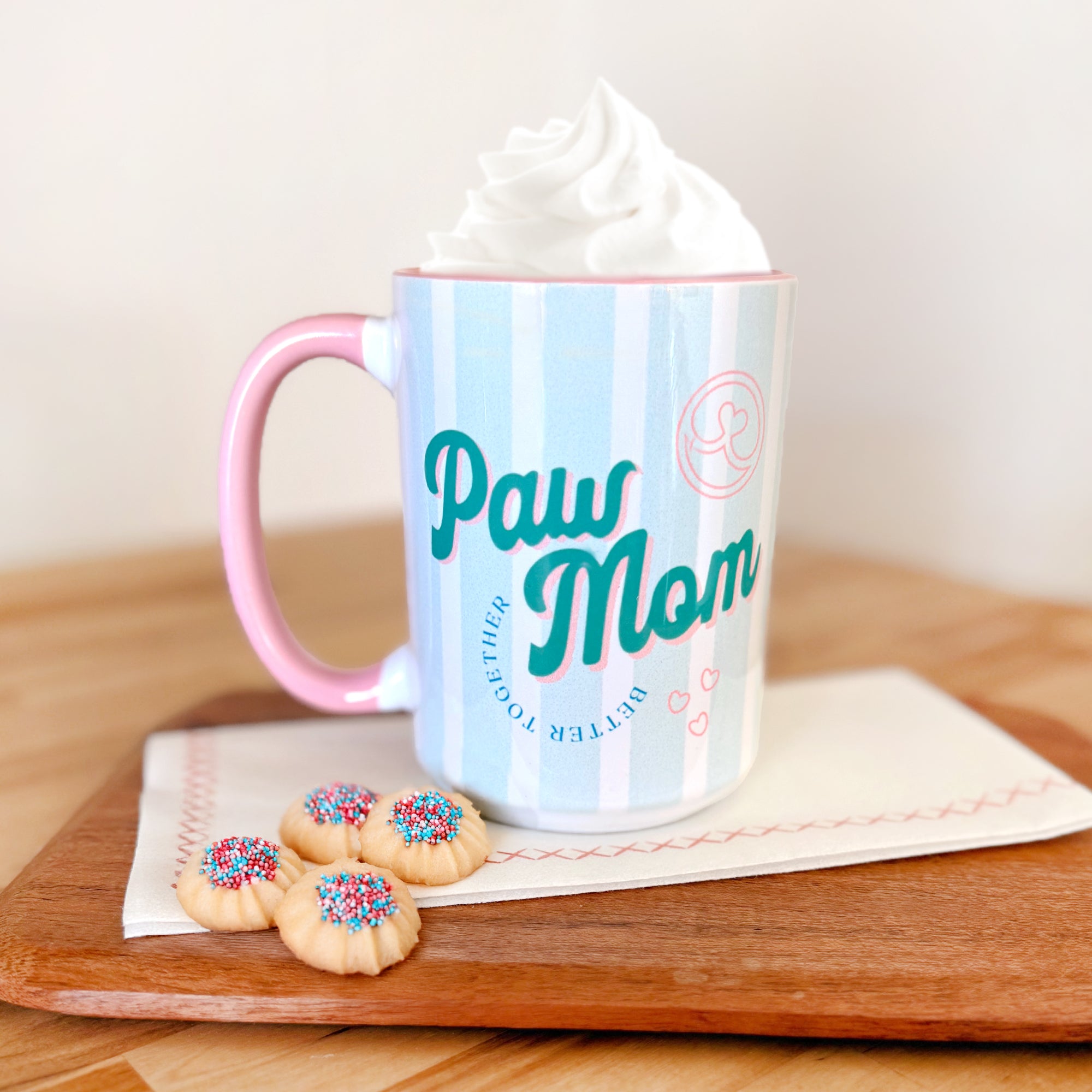 Paw Mom Coffee Mug | Cute Dog Mom Gift – Poppy & Lou