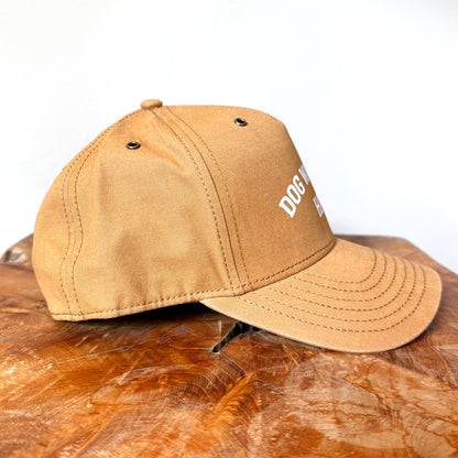 Dog Walking Hat | Classic Cotton Dad Cap for Dog Lovers in Olive, Navy & Wheat