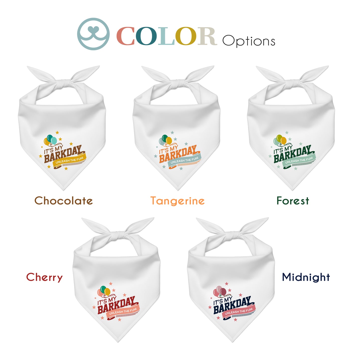 Happy Barkday Dog Bandana – Dog Birthday