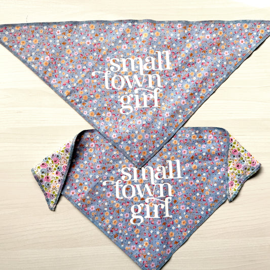 SALE: Small Town Girl Bandana: Purple